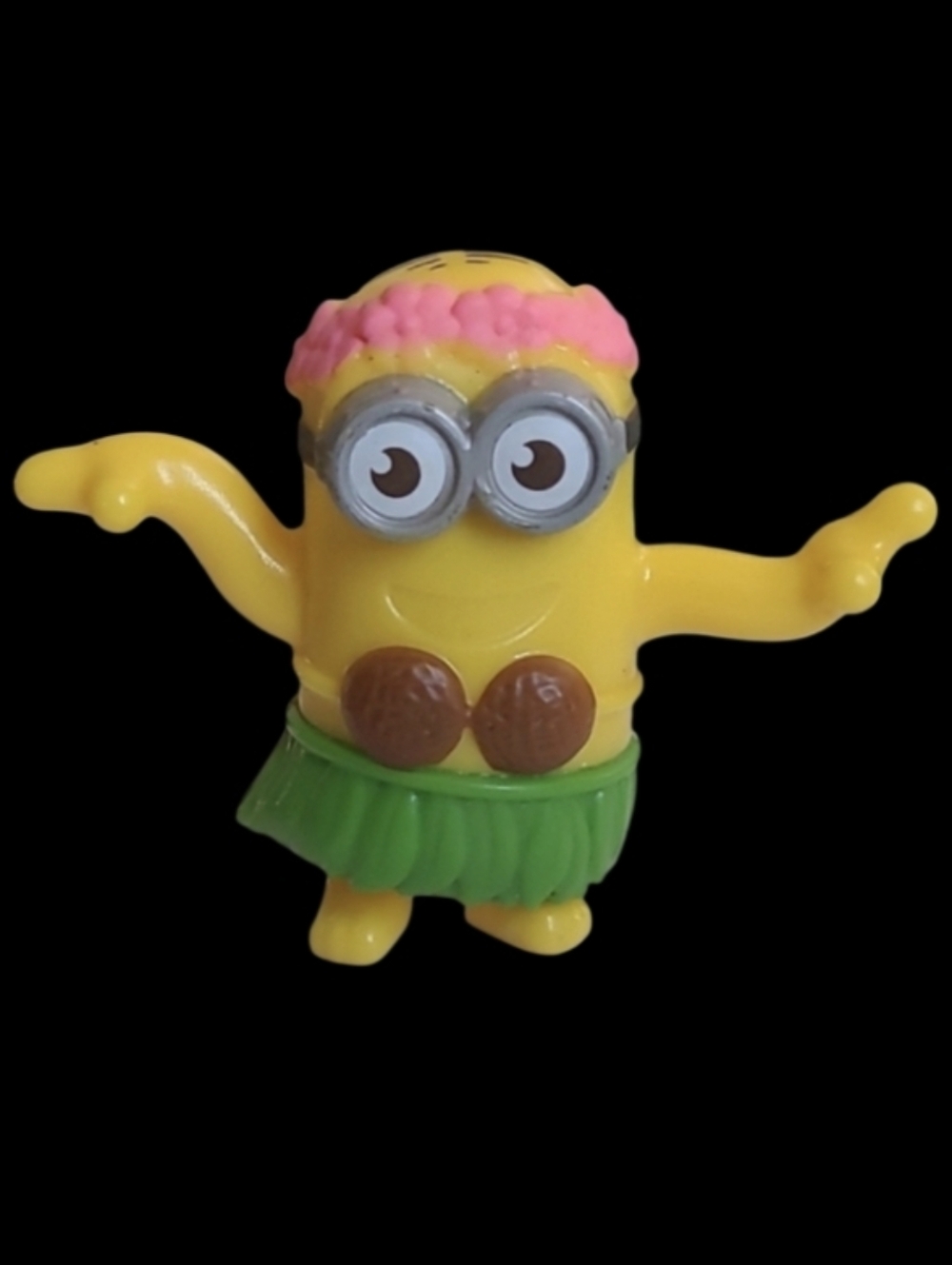 2019 Short Minion Hula Dancer Figure McD's Toy
